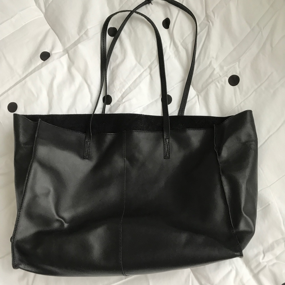 Asos leather oversized purse/ diaper bag